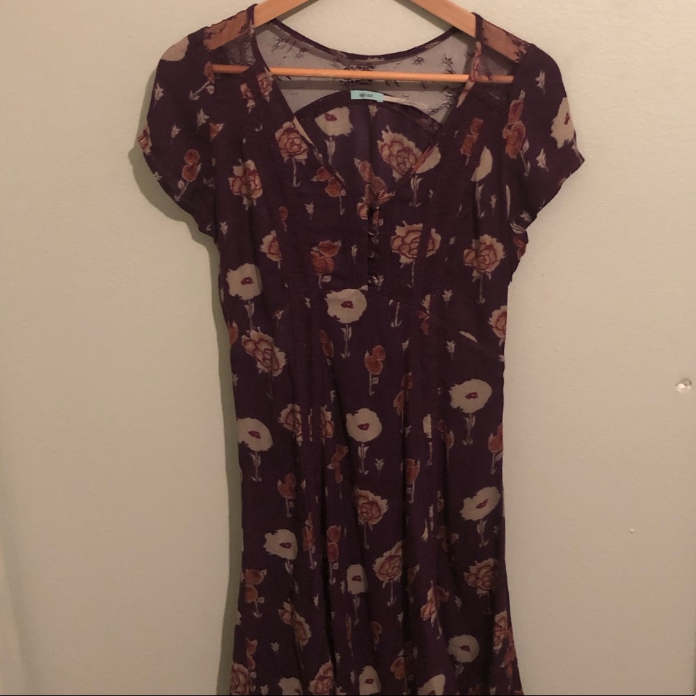 Kimchi Blue Wildflower Dress ASO Violet Harmon